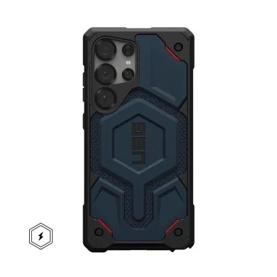 Cover Samsung S25 Ultra Kevlar Monarch Pro Case Uag - Blue